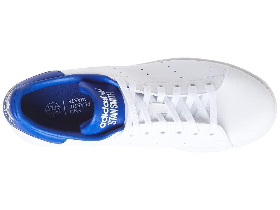 adidas Originals Stan Smith White/Semi Lucid Blue) Men's Classic Shoes Product Image