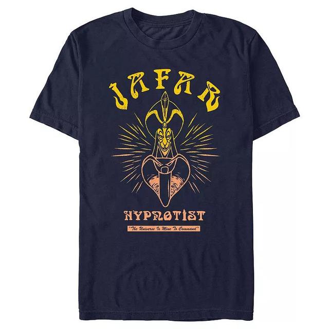 Disneys Aladdin Jafar The Hypnotist Poster Mens Graphic Tee Blue Product Image