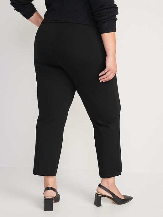 Extra High-Waisted Stevie Straight Pants Product Image