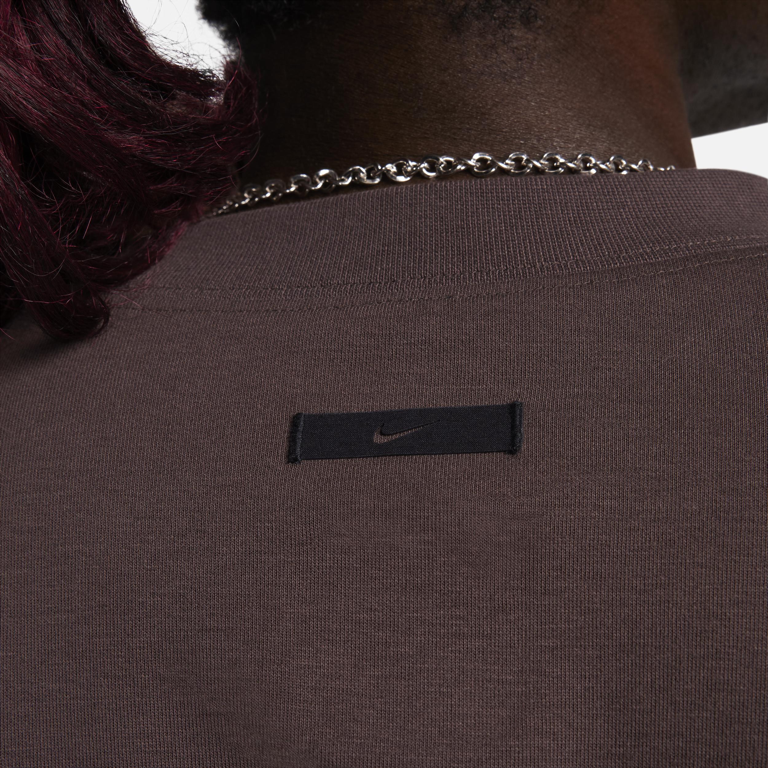 Men's Nike Sportswear Tech Fleece Reimagined Oversized Short-Sleeve Sweatshirt Product Image