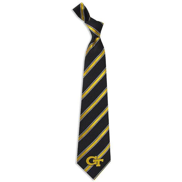 Adult NCAA Striped Tie, Black Product Image