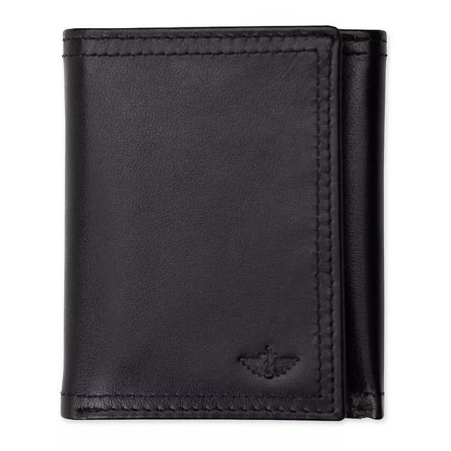 Mens Dockers RFID-Blocking Extra Capacity Leather Trifold Wallet Product Image