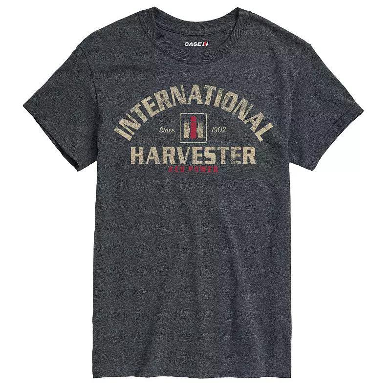 Mens Case IH Harvester Tee Grey Product Image