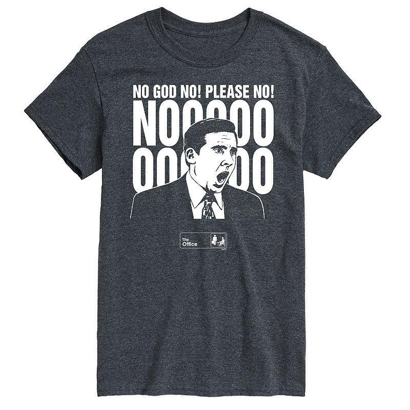 Mens The Office No God Please No Tee Product Image