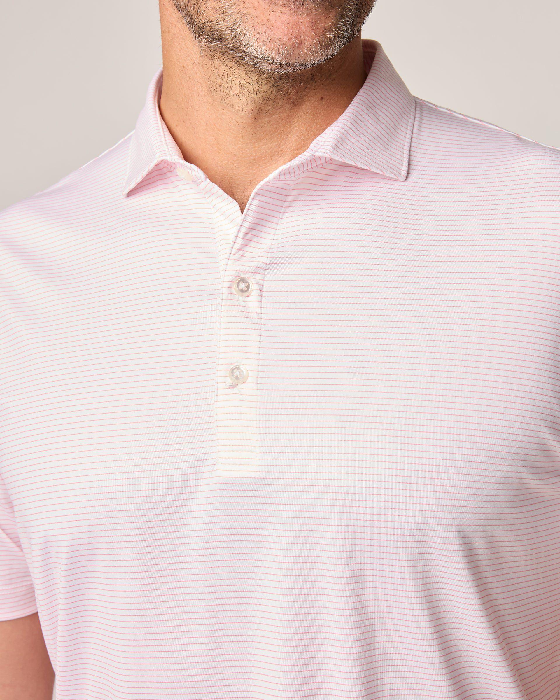 Featherweight Performance Polo - Double Eagle Stripe Male Product Image