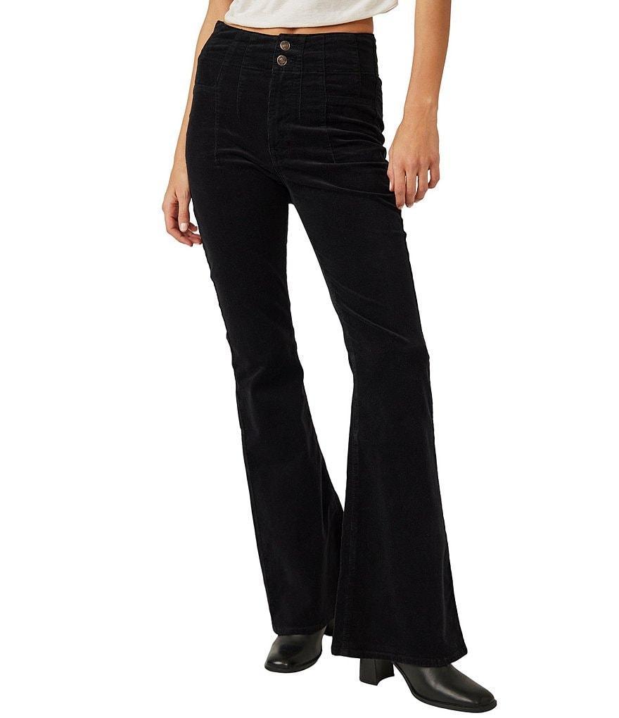 Free People Jayde Seamed Corduroy Flare Pants Product Image