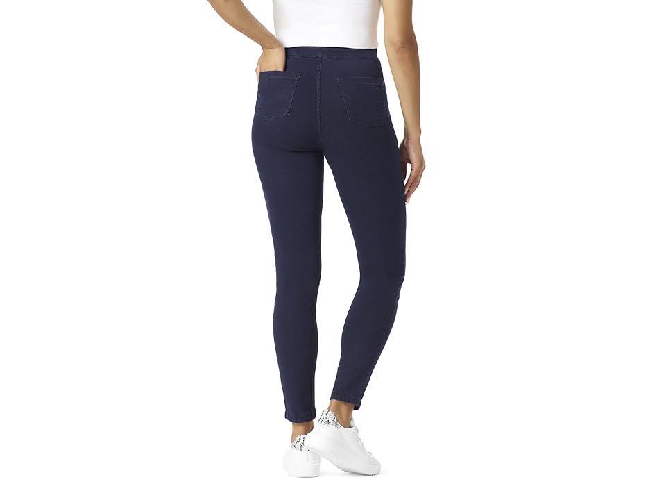 HUE Reversible Denim Leggings (Deep Wash) Women's Jeans Product Image