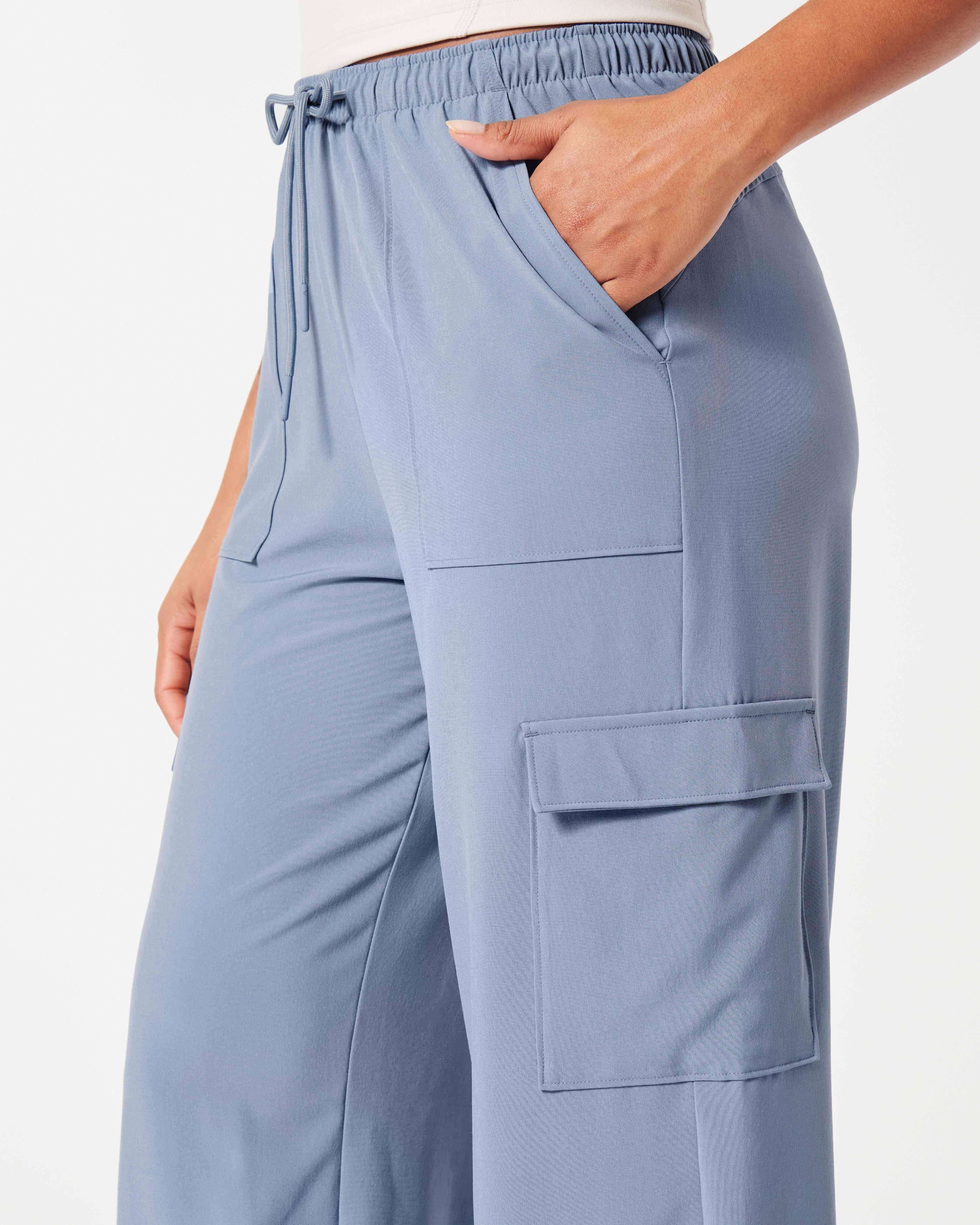 Gilly Hicks Active Mid-Rise Parachute Pants Product Image