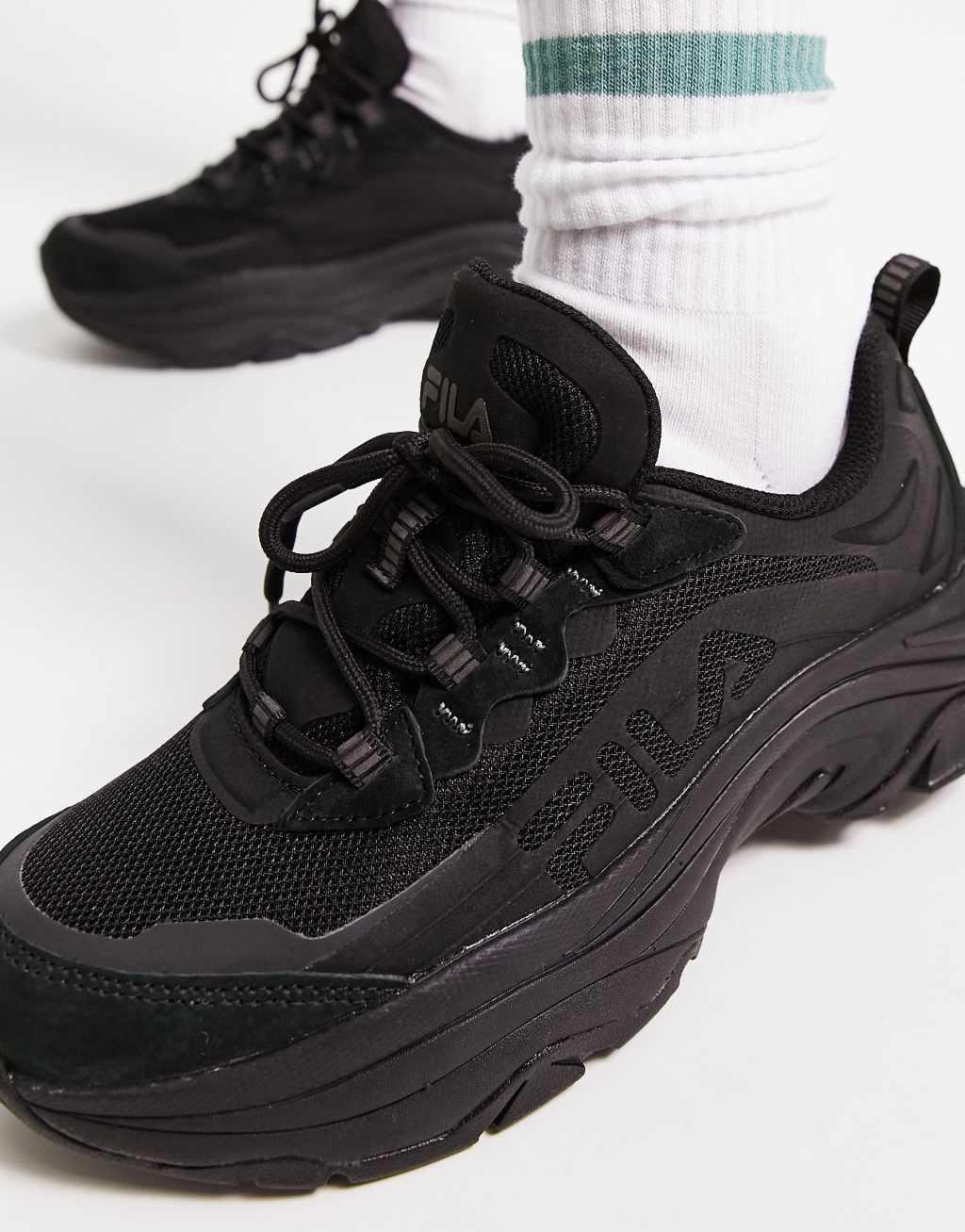 Fila Alpha Ray Linear sneakers in black Product Image