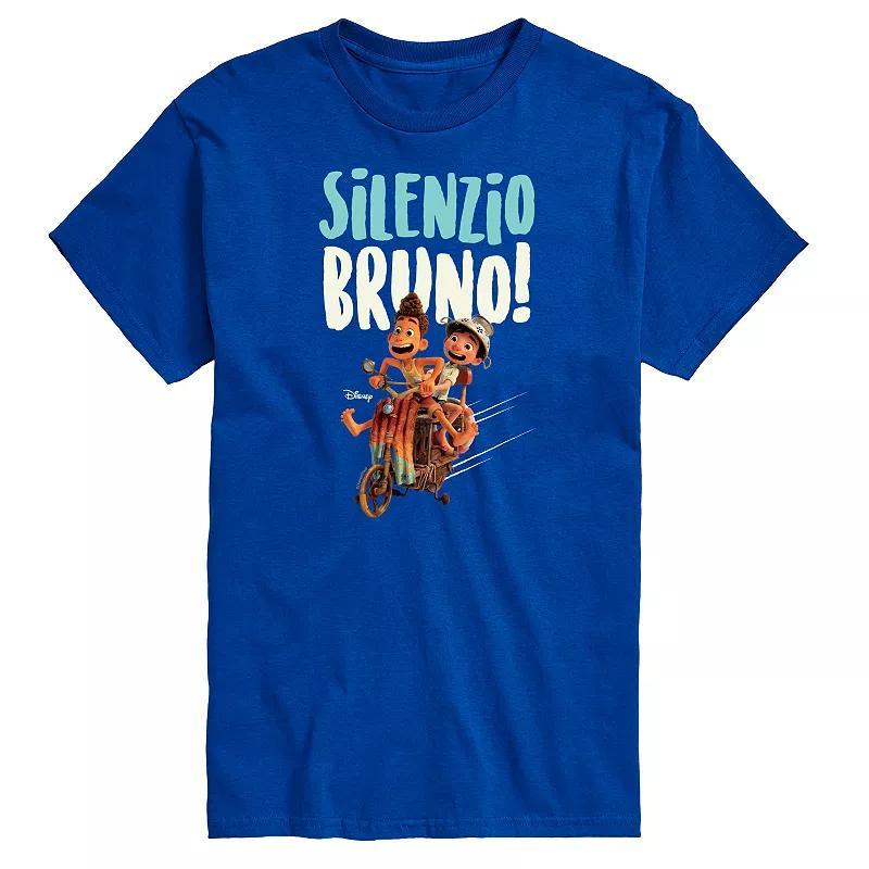 Disney / Pixars Luca Big & Tall Silenzio Bruno Graphic Tee, Mens Product Image