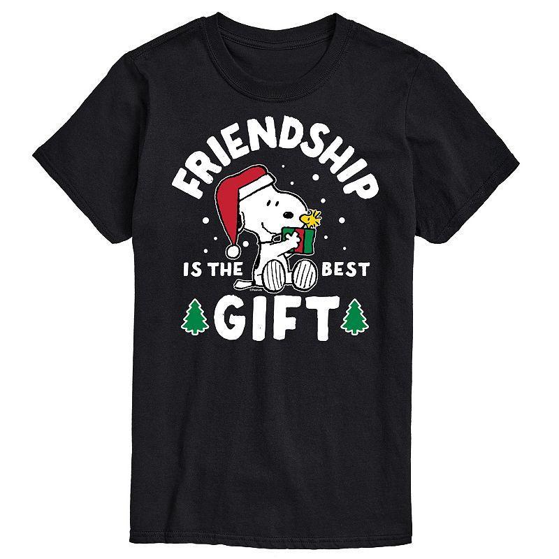 Mens Peanuts Friendship Best Gift Tee Product Image