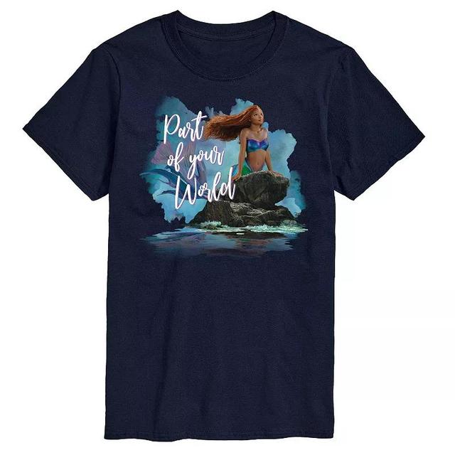 Disneys The Little Mermaid Mens Part Of Your World Blue Product Image