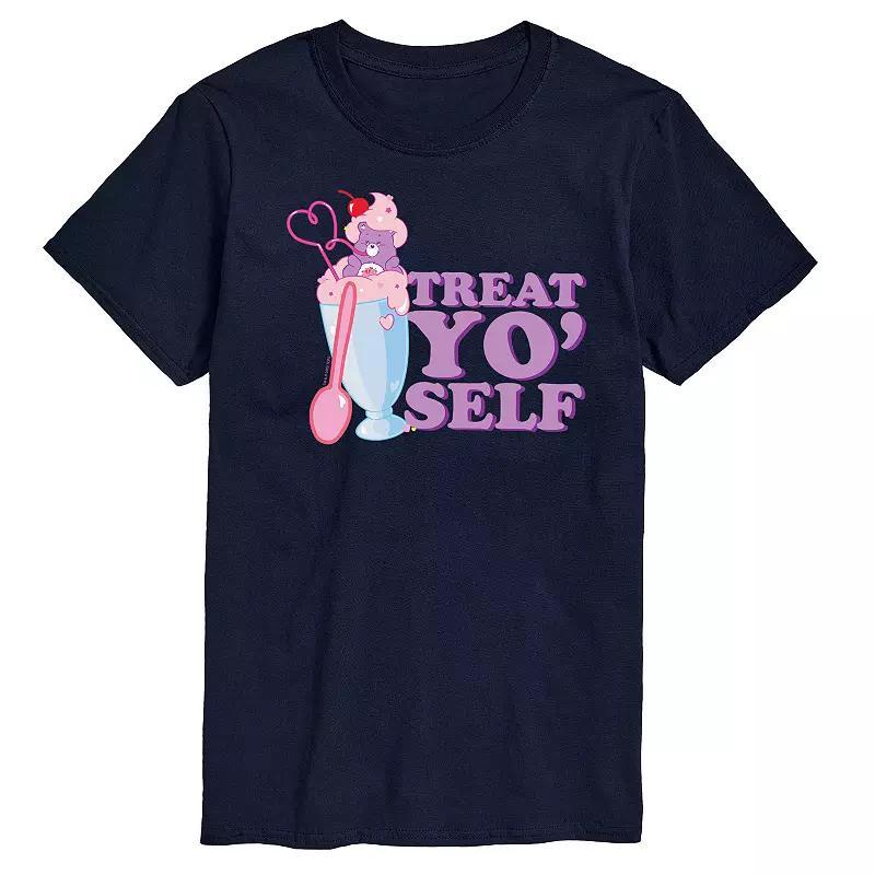 Mens Care Bears Treat Yo Self Graphic Tee Blue Product Image