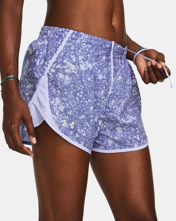 Women's UA Fly-By Printed 3" Shorts Product Image