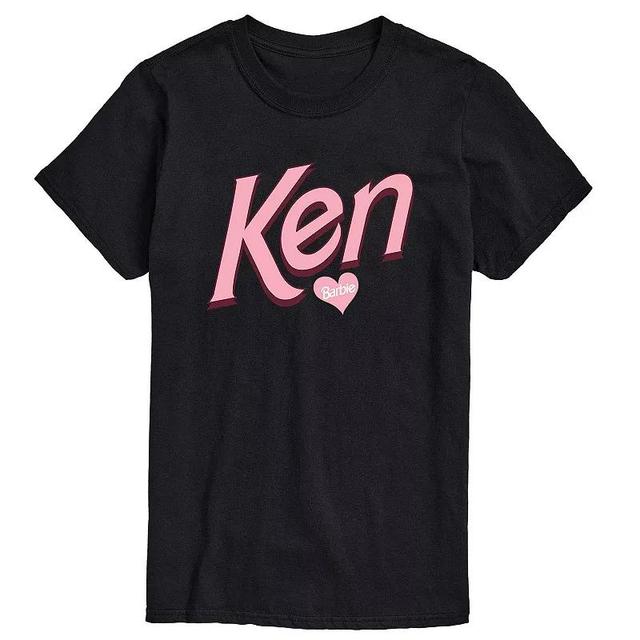 Big & Tall Barbie Valentines Ken Love Graphic Tee, Mens Product Image