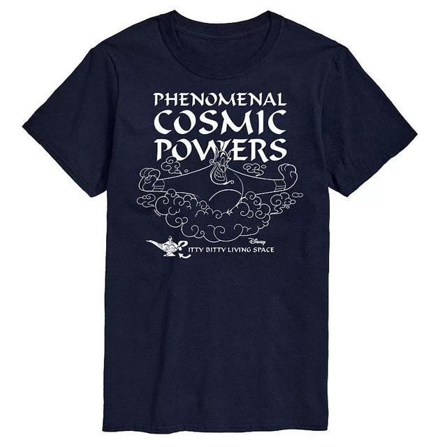 Disney Princess Big & Tall Cosmic Powers Graphic Tee, Mens Blue Product Image