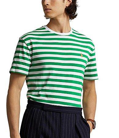 Polo Ralph Lauren Classic-Fit Striped Jersey Short-Sleeve T Product Image