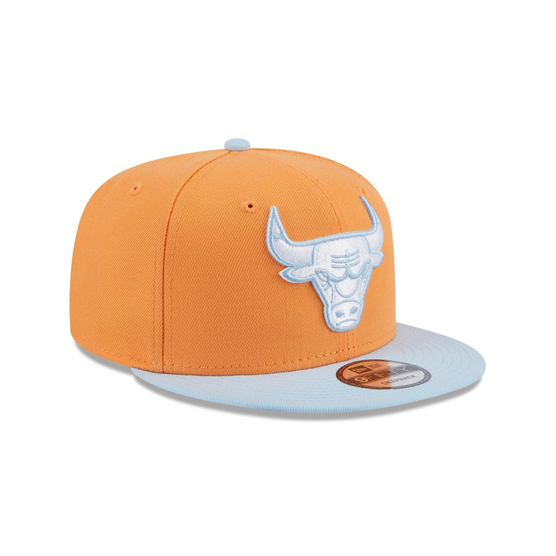 Chicago Bulls Color Pack Orange Glaze 9FIFTY Snapback Hat Male Product Image