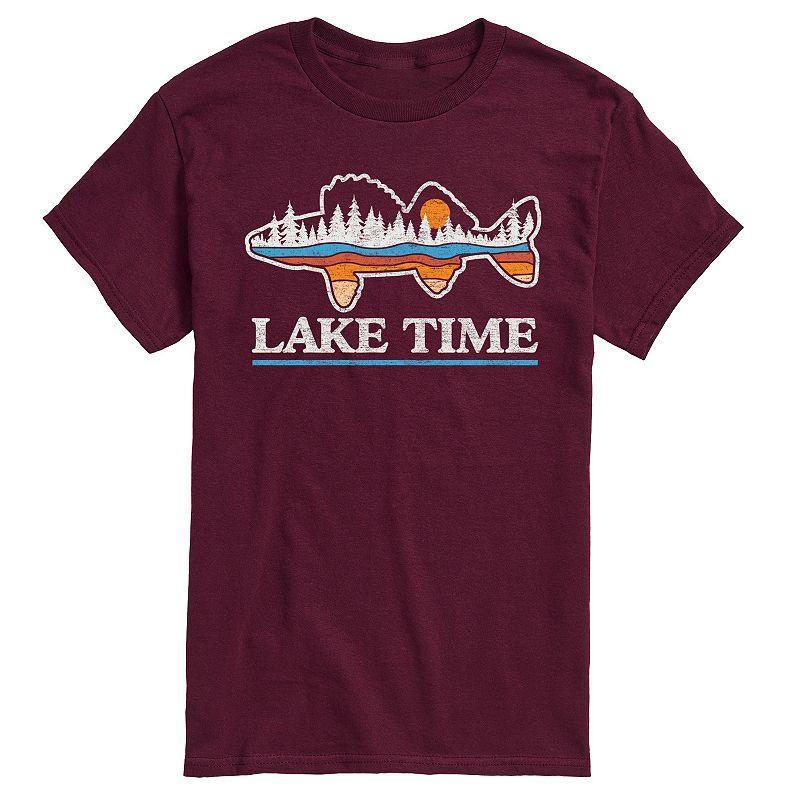 Mens Lake Time Graphic Tee Product Image