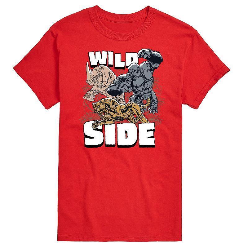 Big & Tall Transformers Wild Side Graphic Tee, Mens Blue Product Image