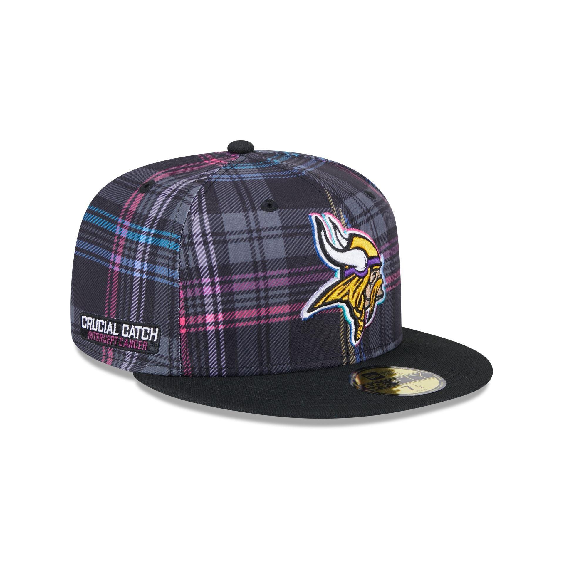 Minnesota Vikings 2024 Crucial Catch 59FIFTY Fitted Hat Male Product Image