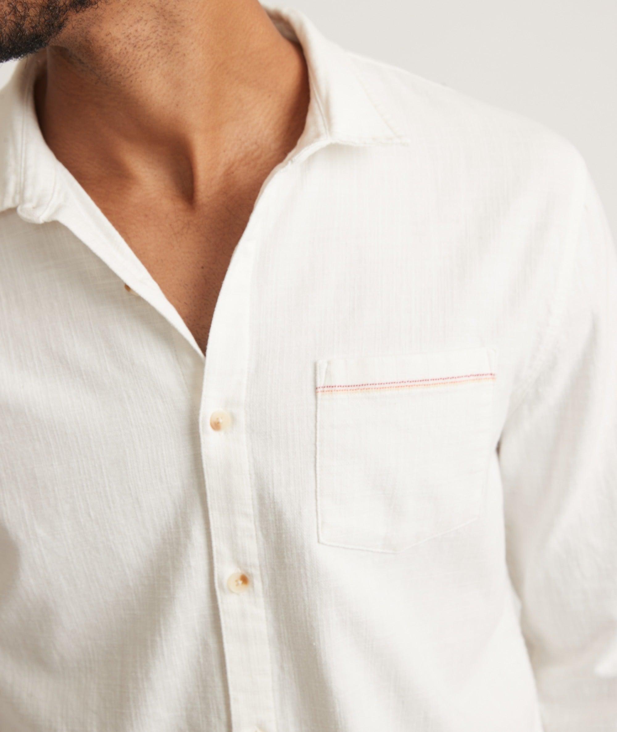 Stretch Selvage Long Sleeve Shirt Product Image