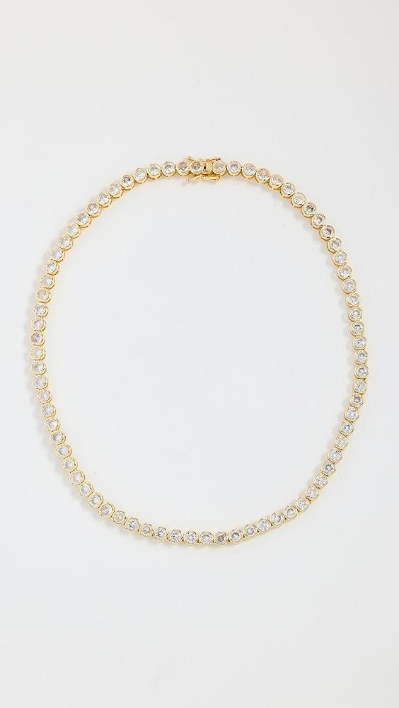 Alexa Leigh Crystal Bezel Tennis Necklace | Shopbop Product Image