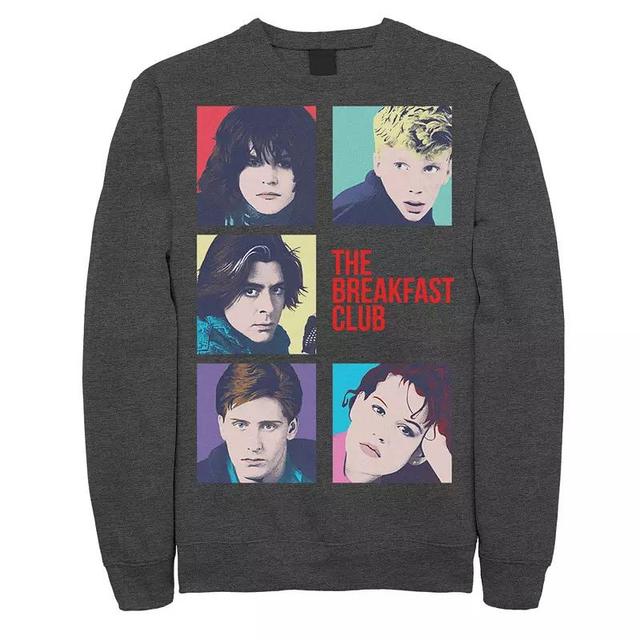 Mens Breakfast Club Group Shot Squares Sweatshirt Product Image