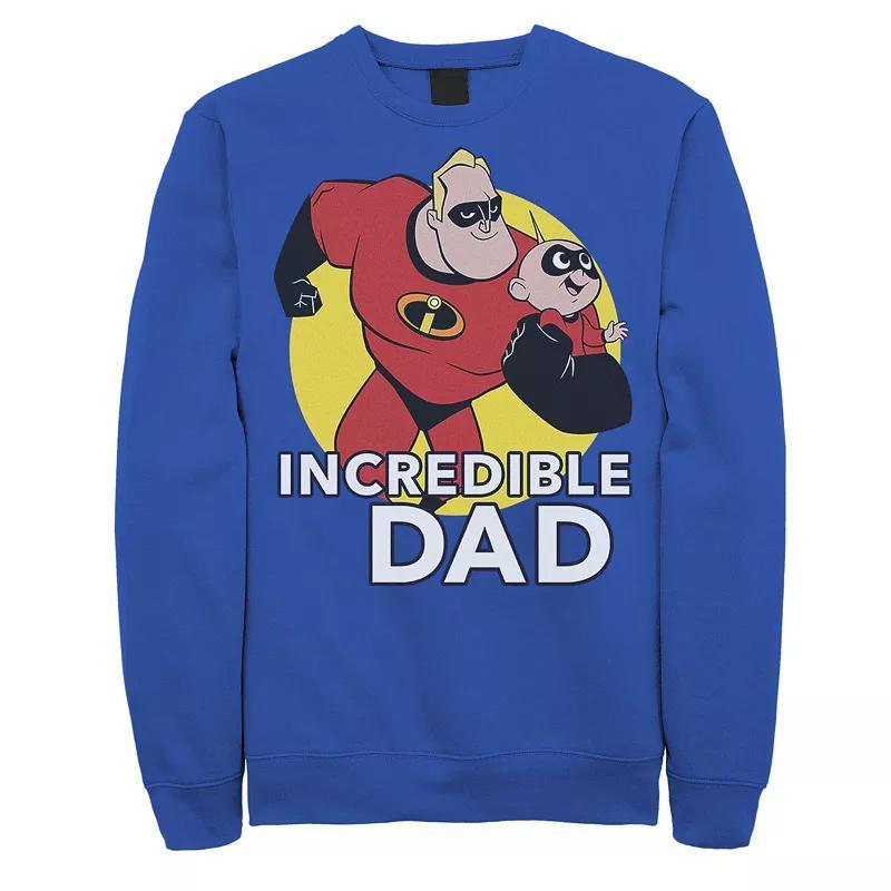 Mens Disney / Pixar Incredibles 2 Jack Jack and Dad Sweatshirt Product Image