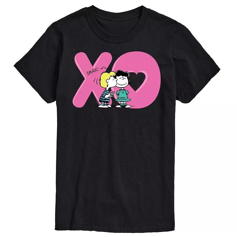 Big & Tall Peanuts XO Lucy Tee, Mens Product Image