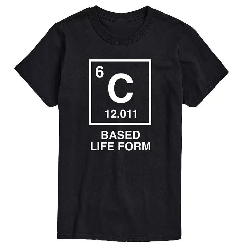 Mens Carbon Based Lifeform Graphic Tee Blue Product Image