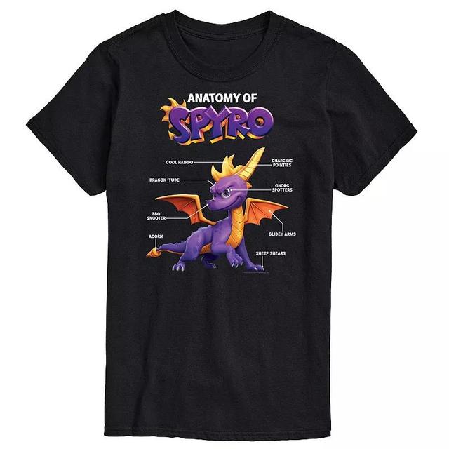 Mens Spyro Anatomy Tee Product Image