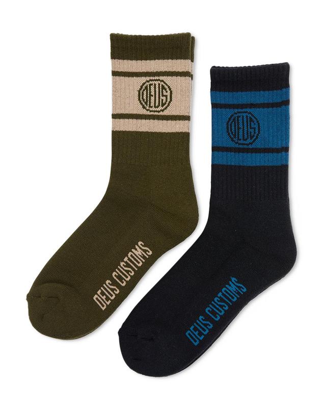 Pill Logo Sock - 2 Pack Multi Product Image