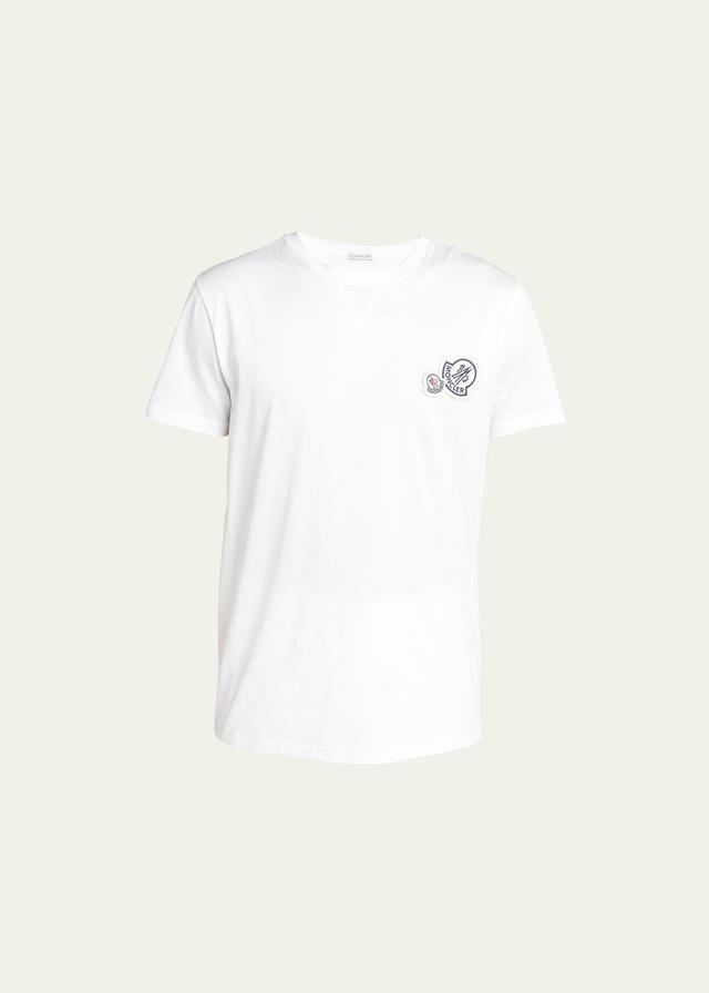 Moncler Double Logo Patch T-Shirt Product Image