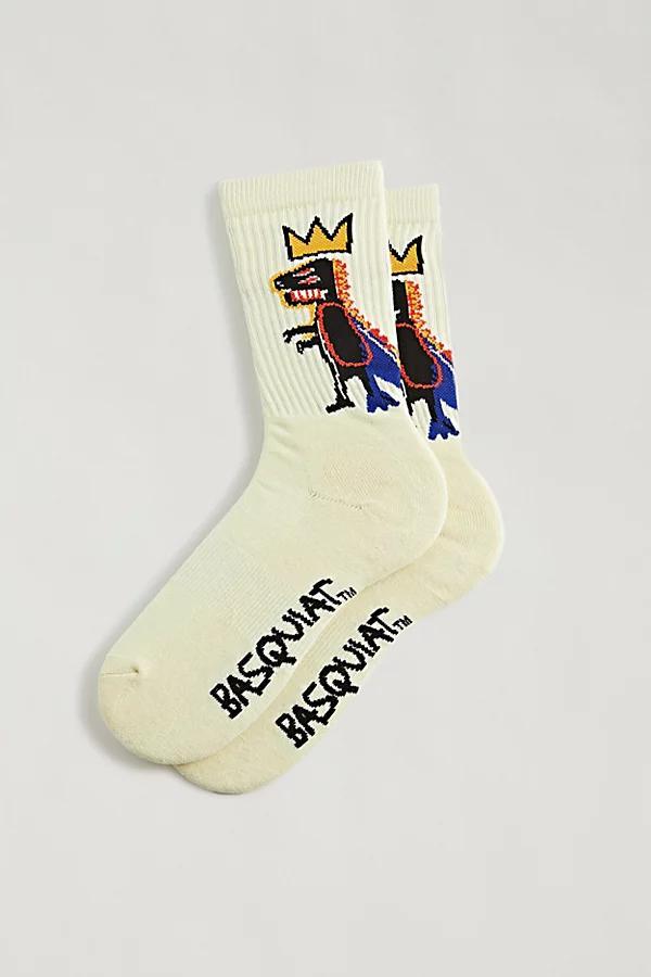 Basquiat Dino Crew Sock Mens at Urban Outfitters Product Image