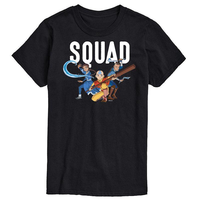 Big & Tall Avatar The Last Airbender Squad Graphic Tee, Mens Product Image