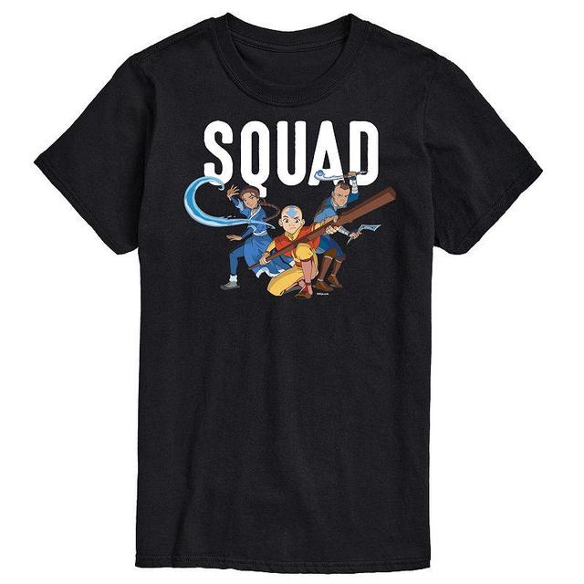 Big & Tall Avatar The Last Airbender Squad Graphic Tee, Mens Product Image