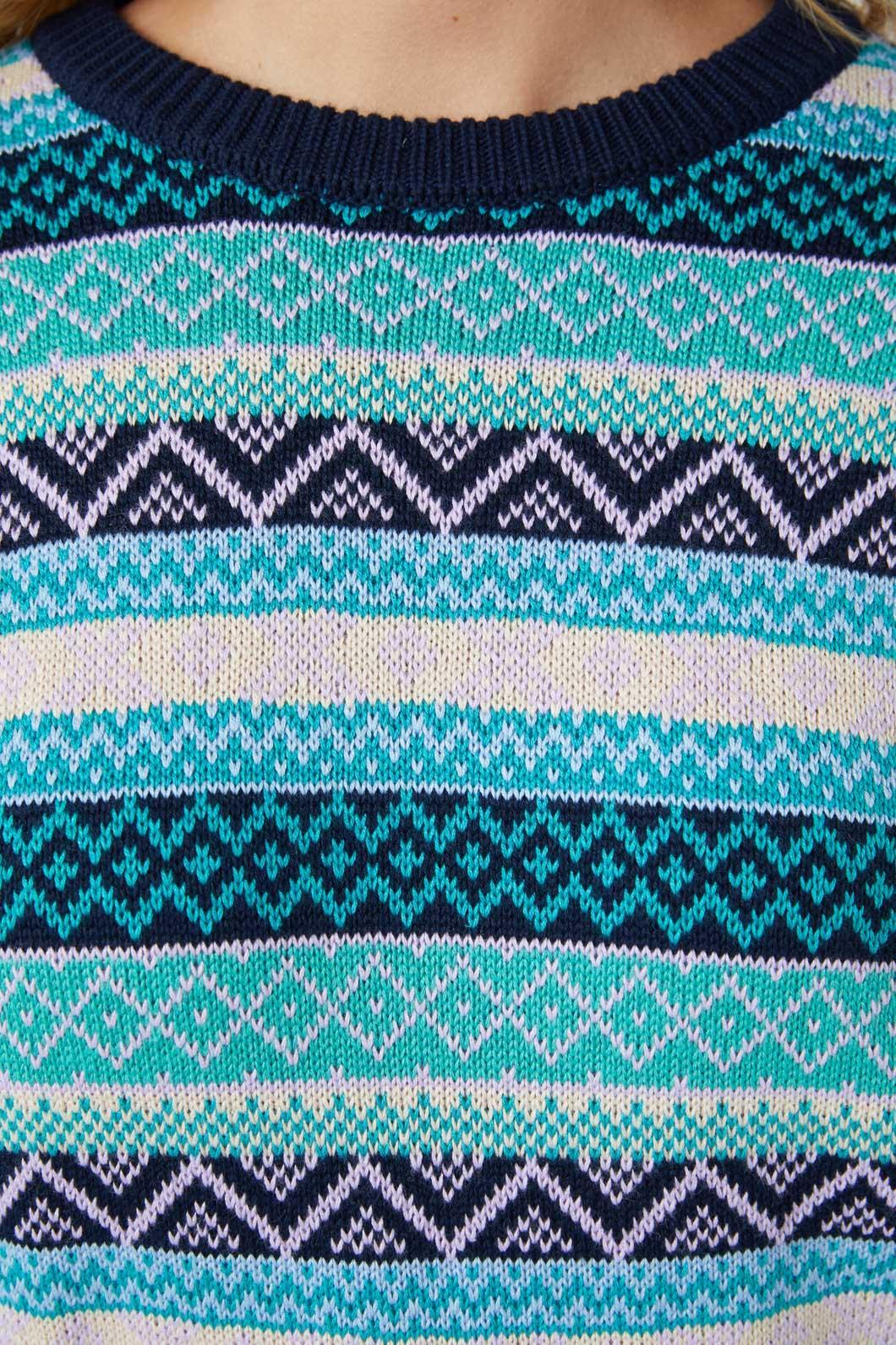 Maddi Fair Isle Sweater Product Image