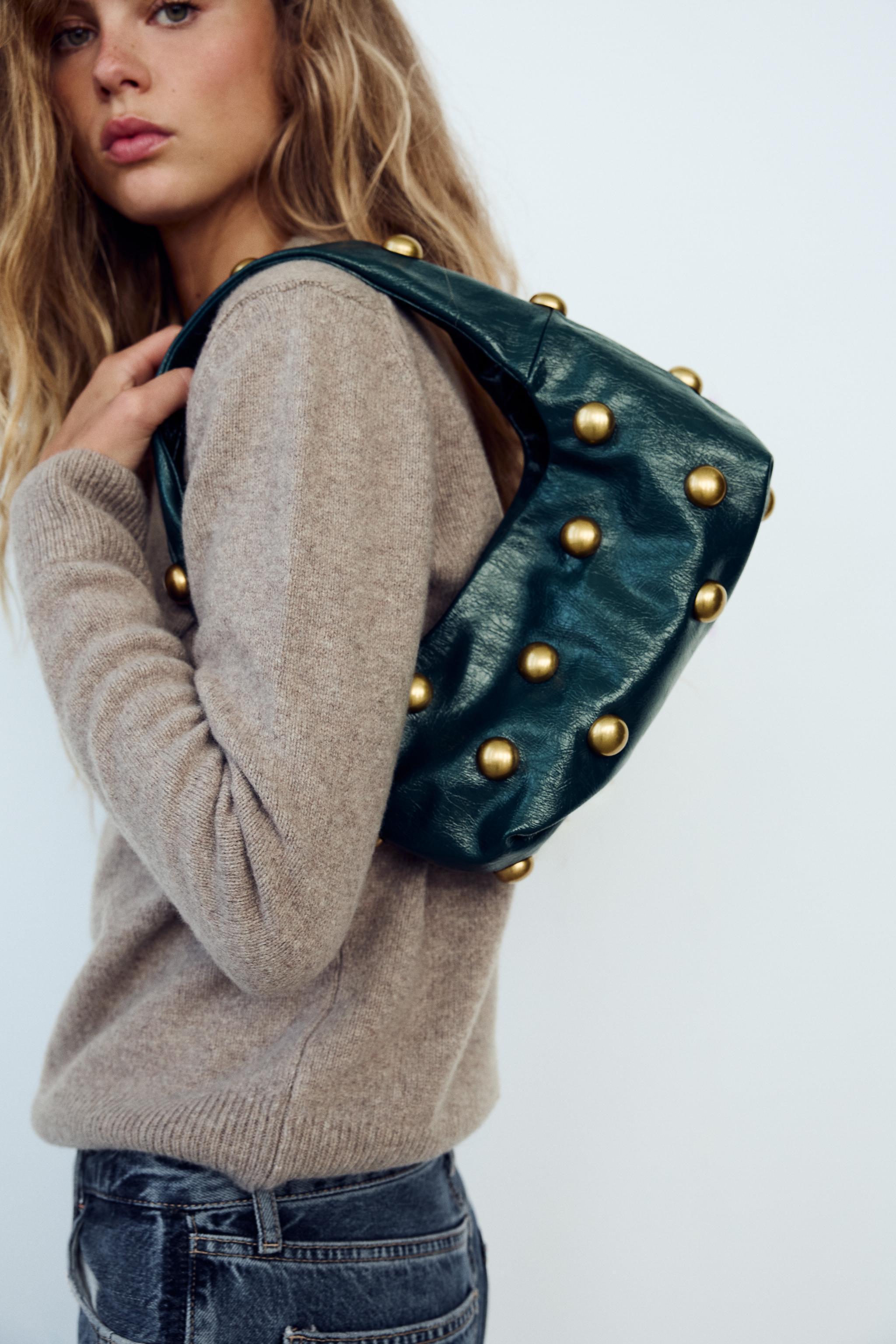 EMBELLISHED SHOULDER BAG Product Image