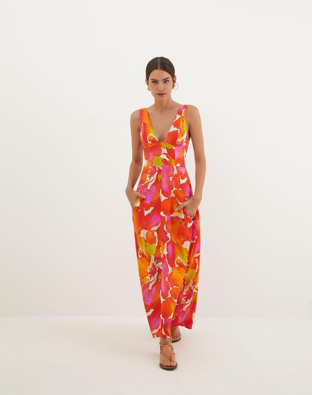 Barbarela Midi Dress - Gal Product Image