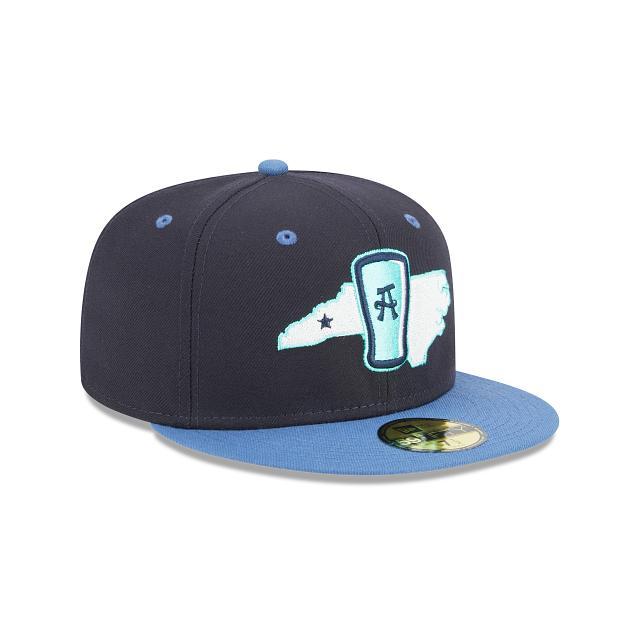 Asheville Tourists Theme Night Alt 59FIFTY Fitted Hat Male Product Image