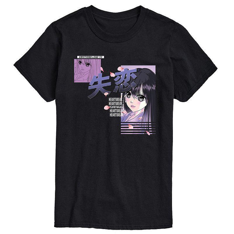 Mens Anime Heartbreak Tee Product Image