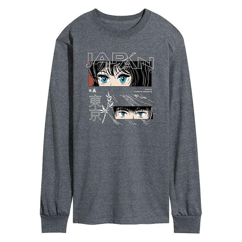 Mens Anime Mortal Love Long Sleeve Tee Product Image