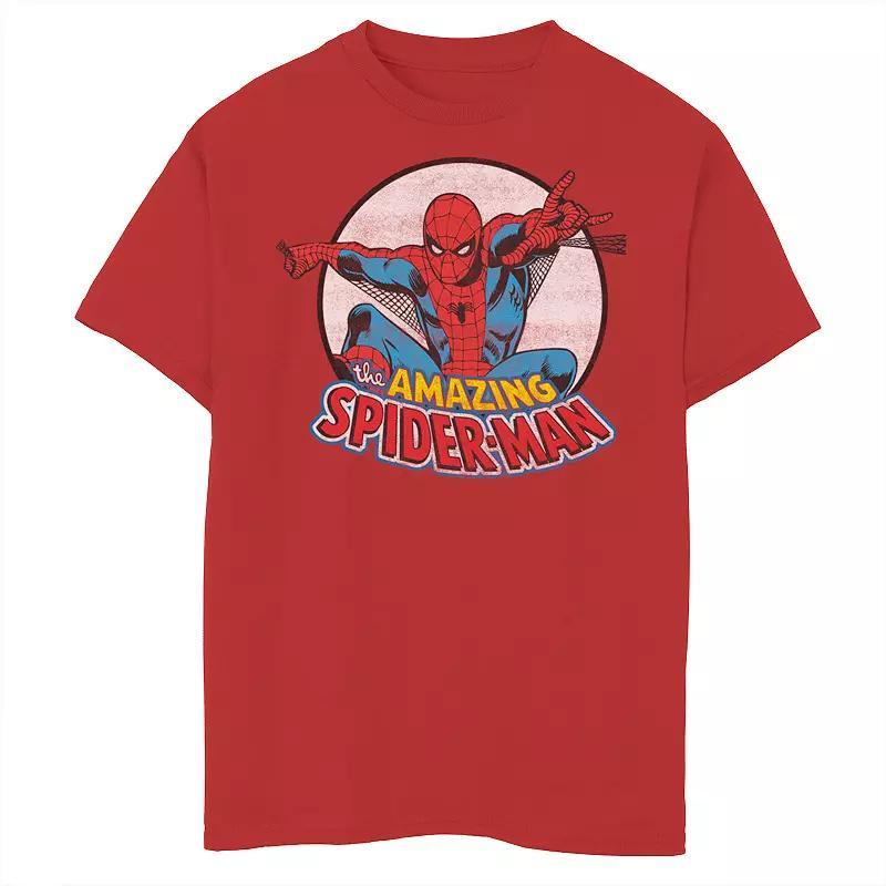 Boys 8-20 Marvel Amazing Spider-Man Retro Vintage Graphic Tee, Boys Product Image