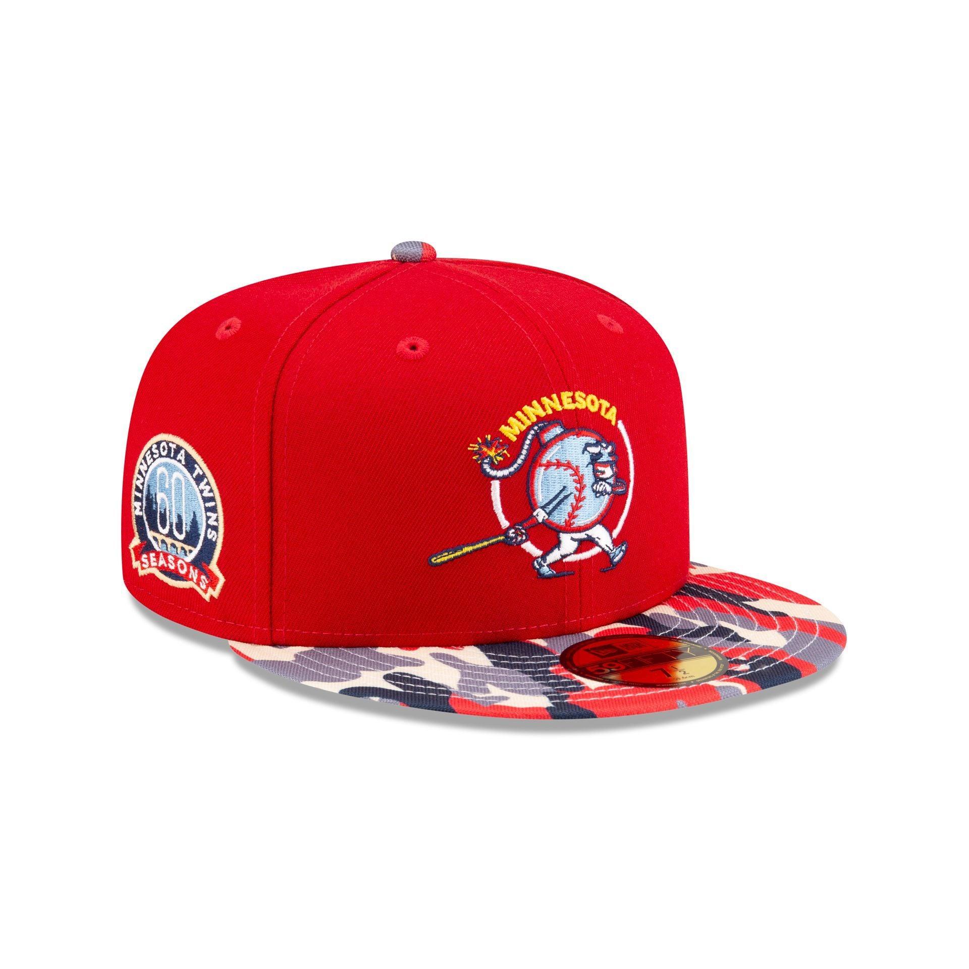 Just Caps Variety Camo Pack Minnesota Twins 59FIFTY Fitted Hat Male Product Image