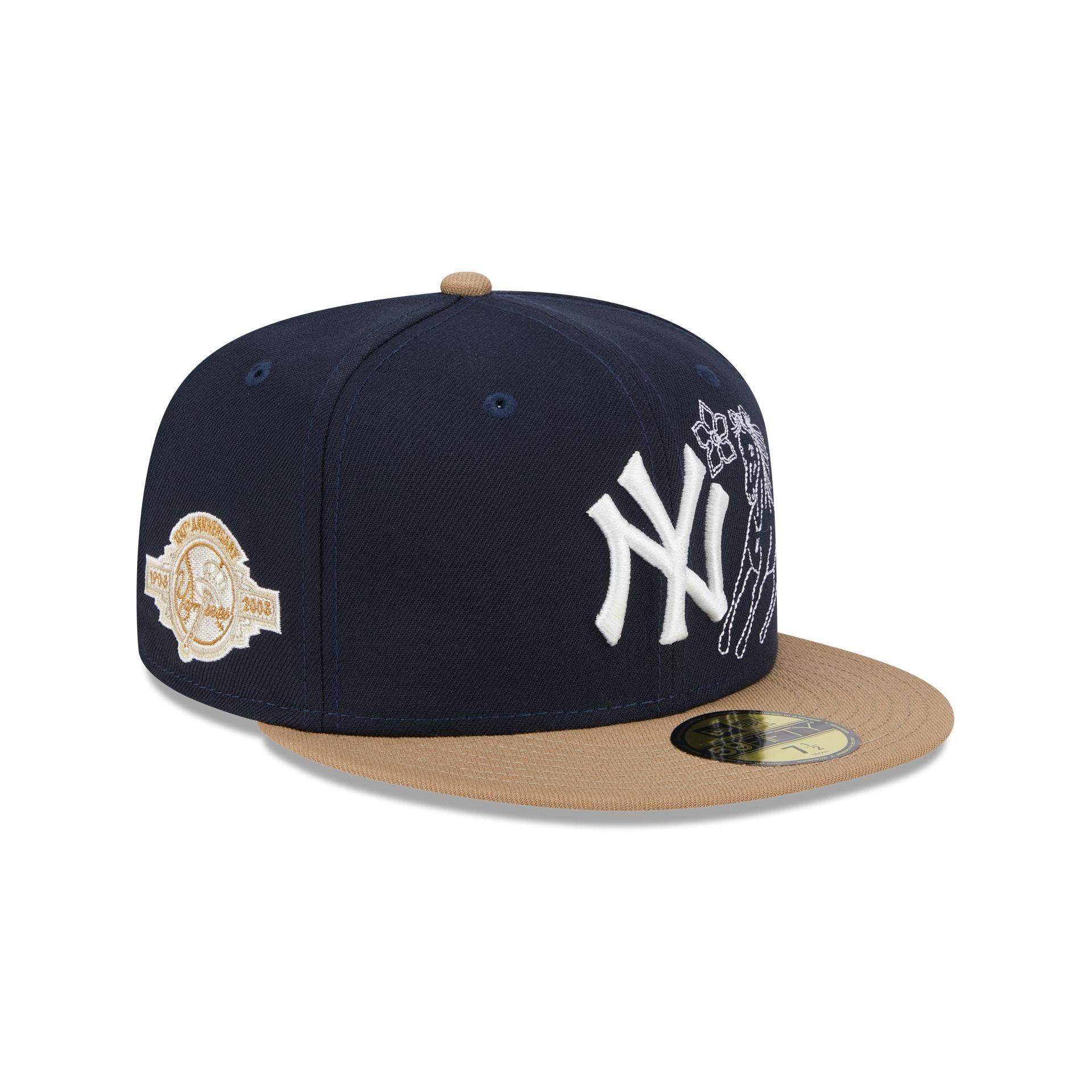 New York Yankees Western Khaki 59FIFTY Fitted Hat Male Product Image