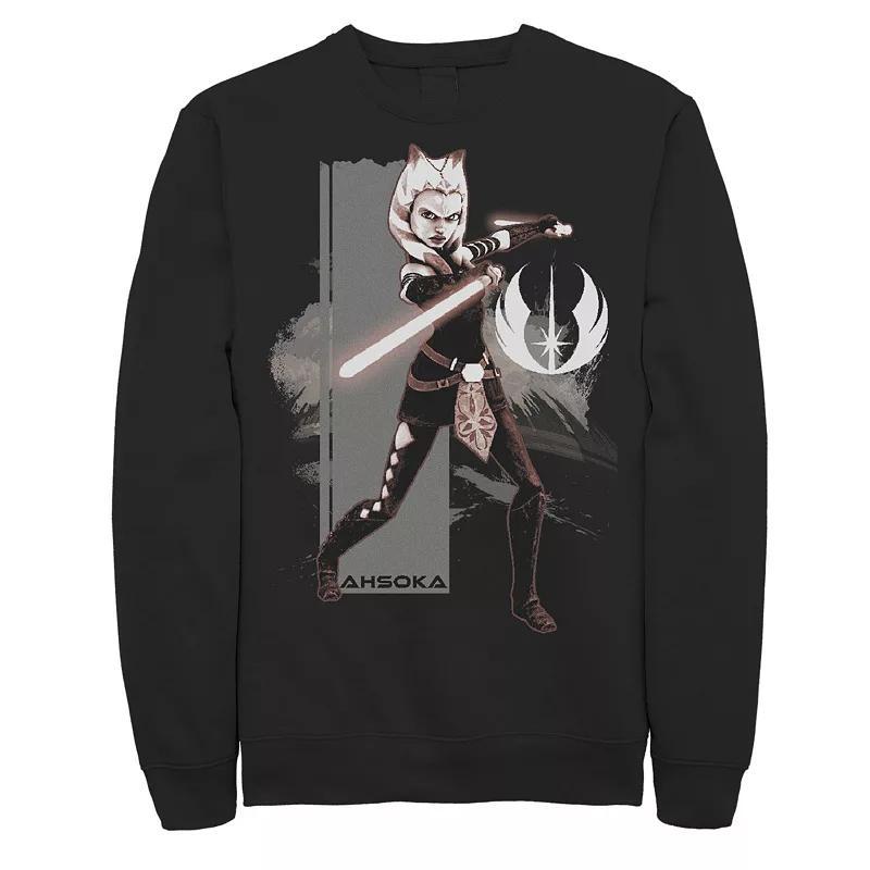 Mens Star Wars: The Clone Wars Ahsoka Jedi Portrait Sweatshirt Product Image