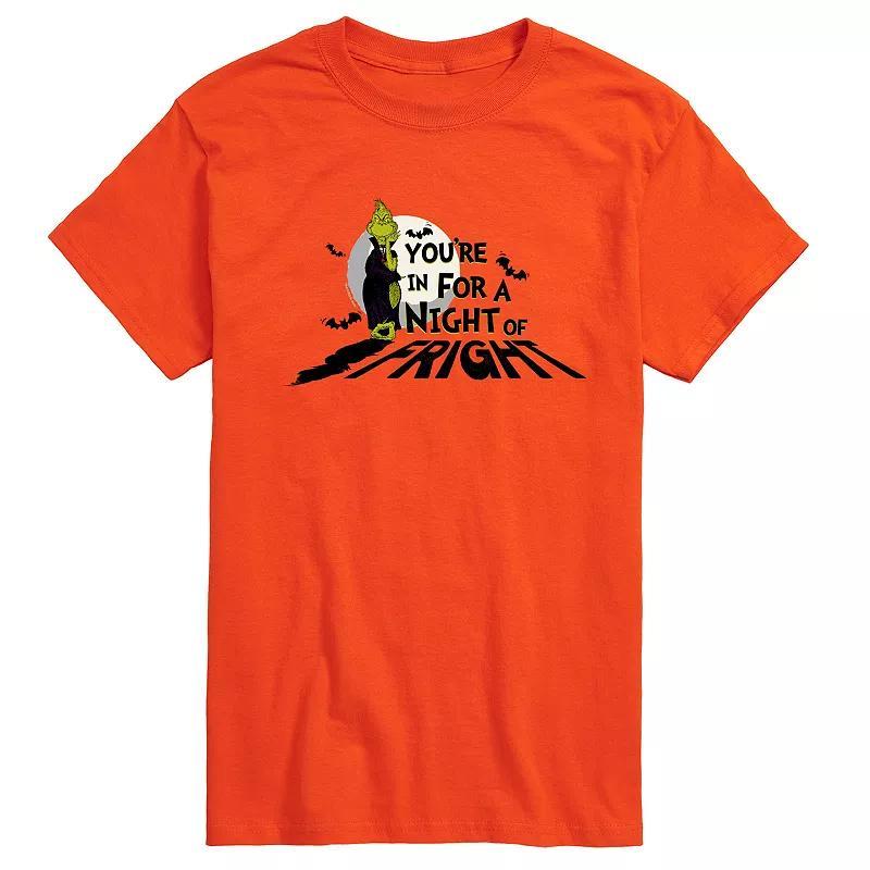 Mens Dr. Seuss Grinch Youre In For A Night Graphic Tee Product Image