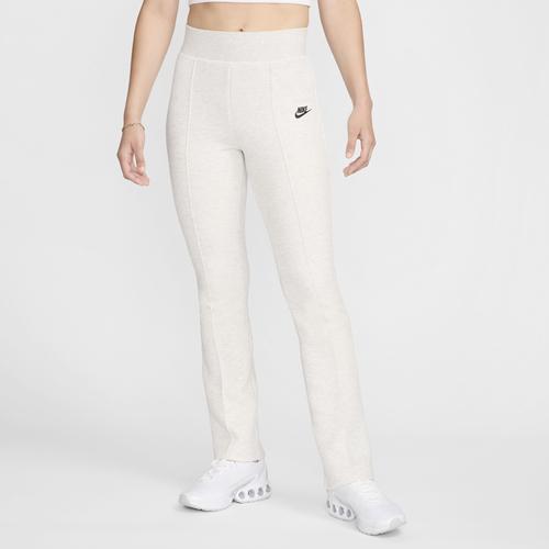 Nike Womens NSW Tech Fleece Essental Pants - Light Grey/Black/Heather Product Image