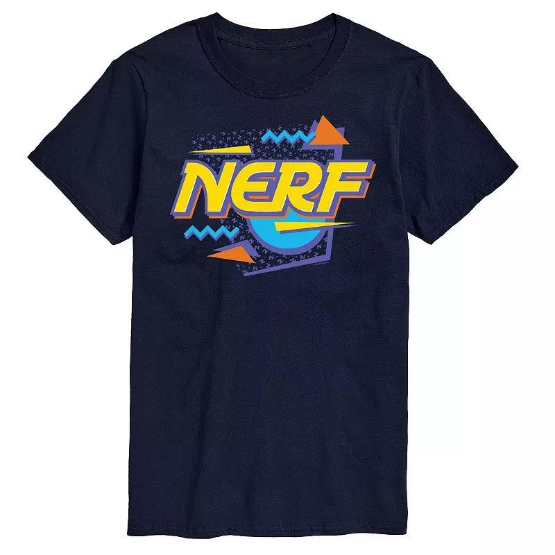 Mens Nerf 90s Logo Graphic Tee Blue Product Image